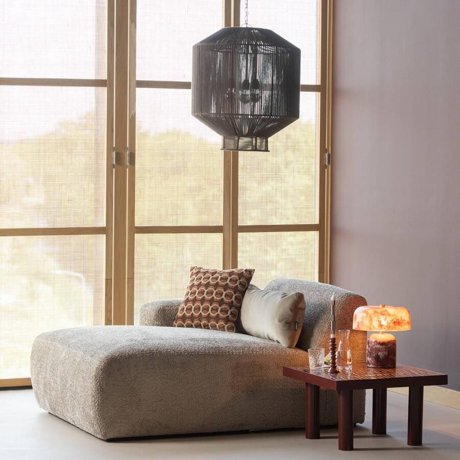WOOOD Mojo Base Chaise Longue Bank Links Wollig D.zand - Foto 2