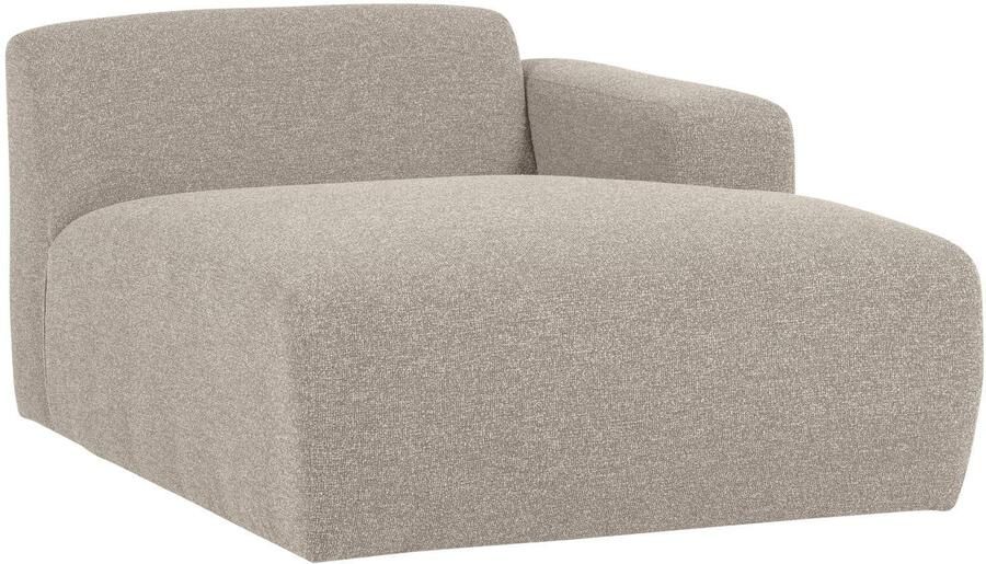 WOOOD Mojo Base Chaise Longue Bank Rechts Bouclé Beige - Foto 3
