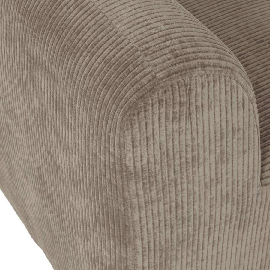 WOOOD Mojo Base Eetbank 164 cm Rugleuning Velvet Bruin 83x164x76 - Foto 3
