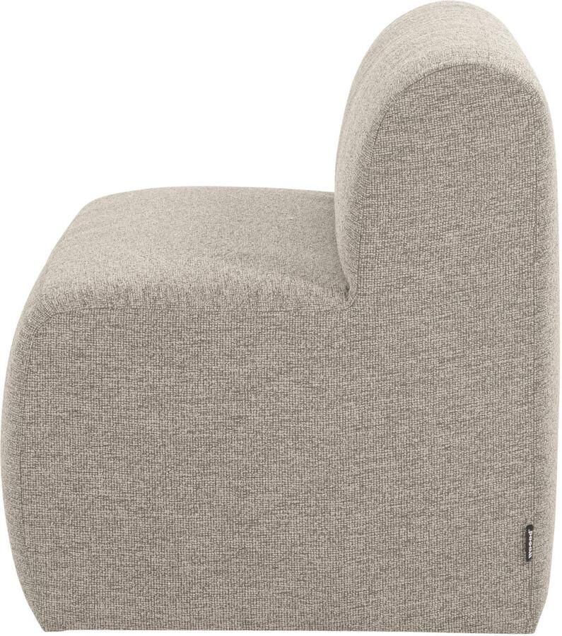 WOOOD Mojo Base Eetbank 164 cm Rugleuning Bouclé Beige 83x164x76 - Foto 2