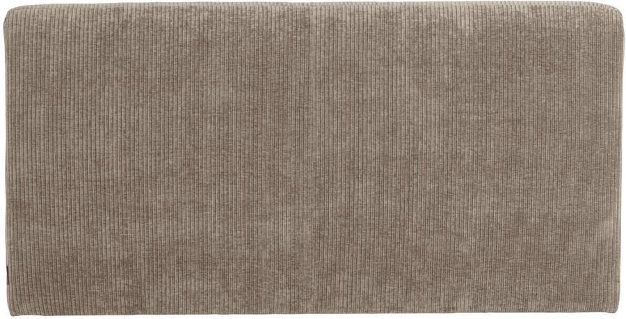 WOOOD Mojo Base Eetbank 164 cm Rugleuning Rib Donkerzand - Foto 2