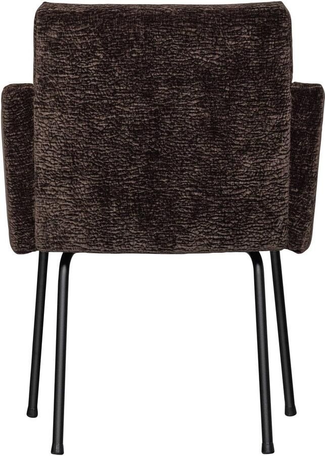 WOOOD Mount Eetkamerstoelen Polyester Donkerbruin Set van 2 - Foto 3