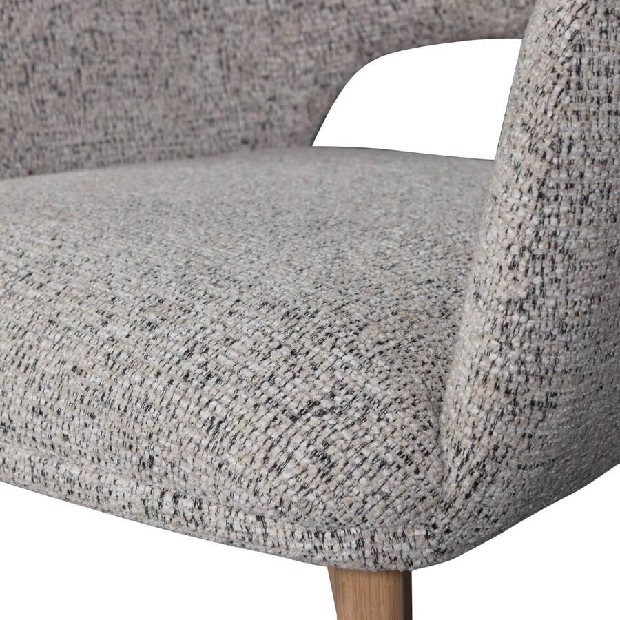 WOOOD Murat Eetkamerstoelen Houten Naturel Poot Naturel Set van 2 - Foto 2