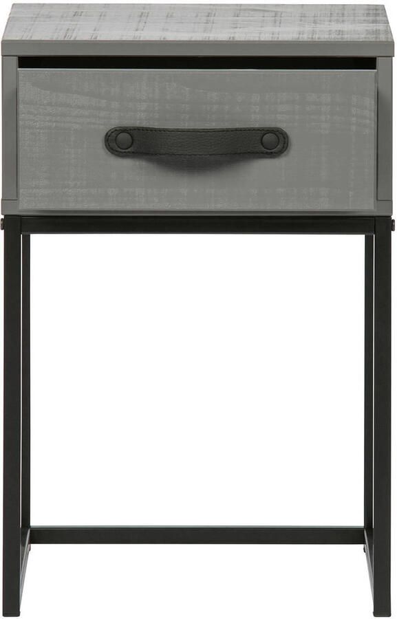 WOOOD Morris Nachtkast Grenen Leem 52x35x35 - Foto 2