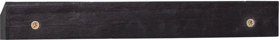 WOOOD Nancy Hangend Nachtkastje MDF Zwart 20x34x30 - Foto 4