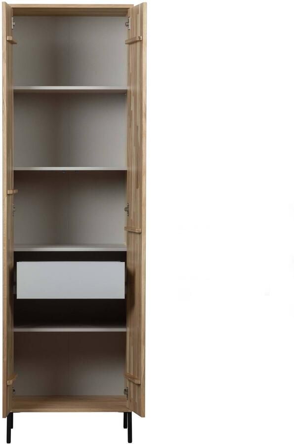 Woood Exclusive New Gravure Hoge Opbergkast B 60 cm Eiken Naturel - Foto 3