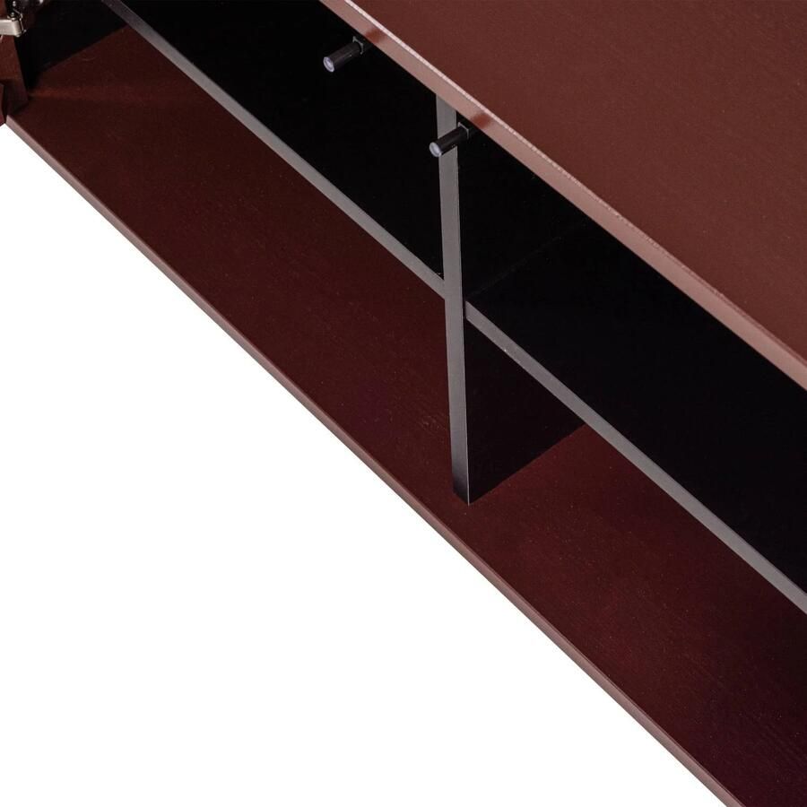 WOOOD New Gravure Tv Meubel Grenen Bordeauxrood 56x150x44 - Foto 2