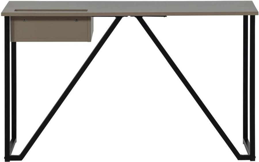 WOOOD New Julius Bureau Grenen Mud 75x126x53 - Foto 3
