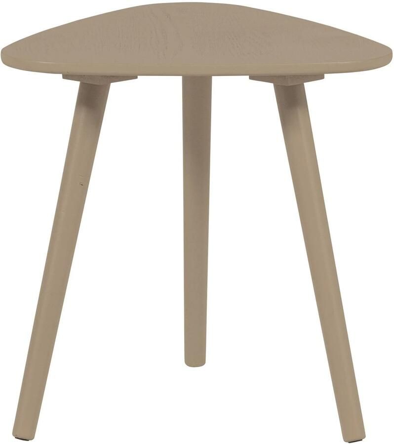 WOOOD Nila Bijzettafels Hout Zand Beige Set van 2 - Foto 3