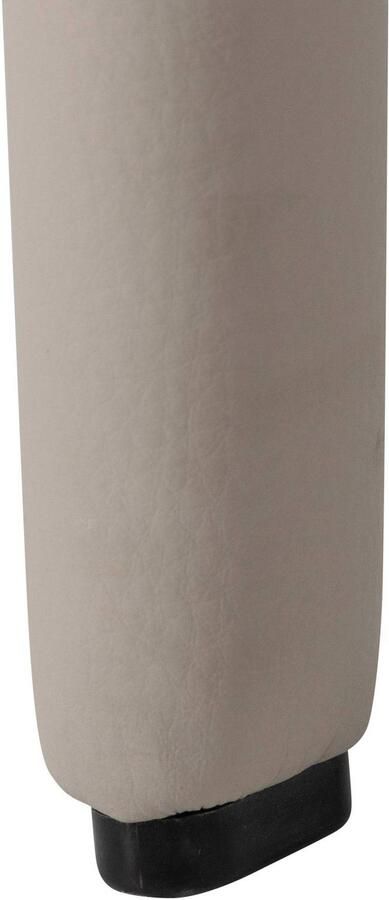 WOOOD Noble Eetkamerstoelen Polyester Zand Melange Set van 2 - Foto 3
