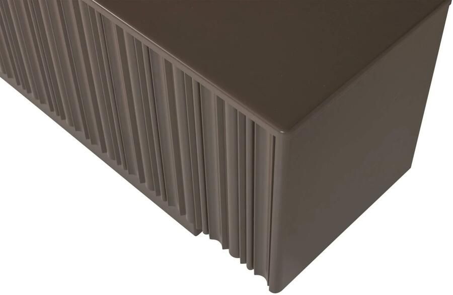 WOOOD Nova Tv Meubel 200 cm Grenen Truffel Bruin 54x200x40 - Foto 3