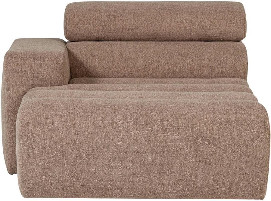 WOOOD Novi Chaise Longue Element Arm Links PES Naturel Melange - Foto 2