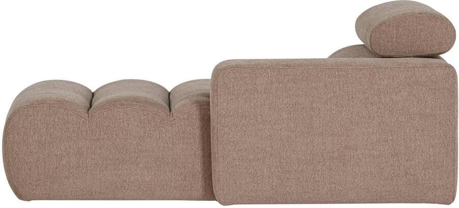WOOOD Novi Chaise Longue Element Arm Rechts PES Naturel Melange - Foto 3