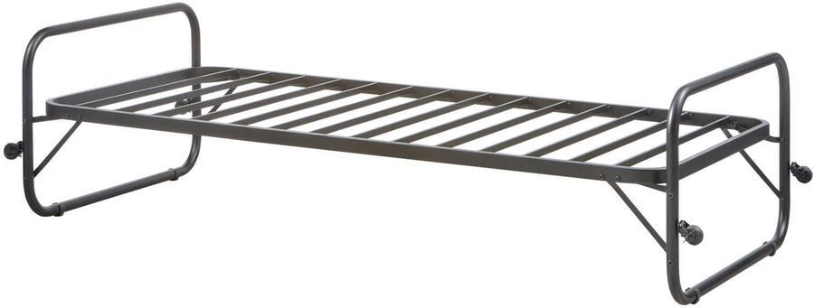 WOOOD Lucy Eenpersoonsbed Metaal Zwart 57x95x206 - Foto 3