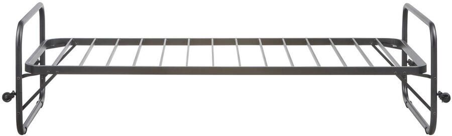 WOOOD Lucy Eenpersoonsbed Metaal Zwart 57x95x206 - Foto 2