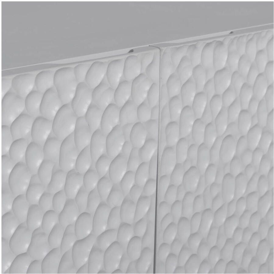 WOOOD Rek Carve Staande plank met 2 deuren met open vakken 2 deuren h 200 cm x b 90 cm