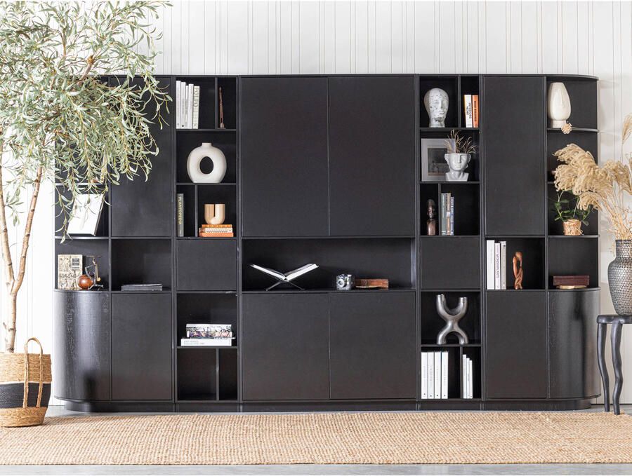 WOOOD Vitrinekast Finca met modern push-to-open systeem breedte 78 cm - Foto 3