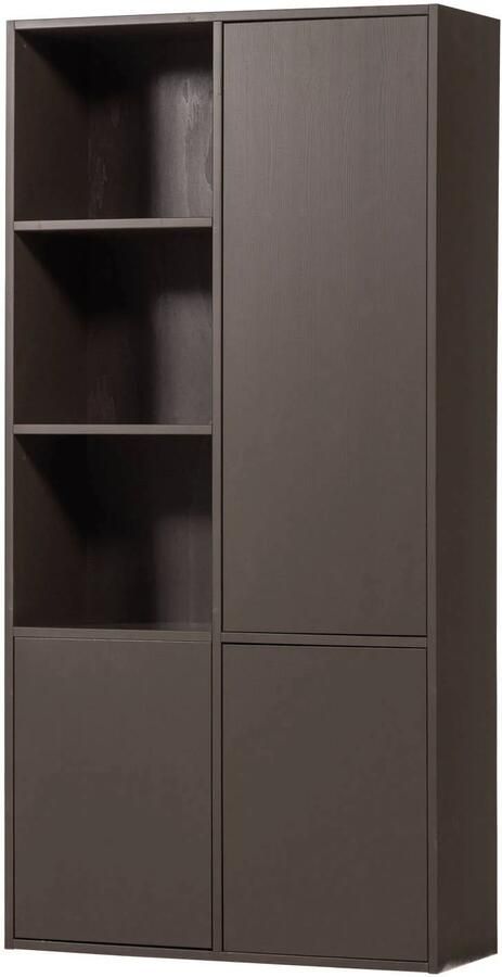 WOOOD Meggy Opbergkast Rechts Grenen hout Middenbruin 215x108x40