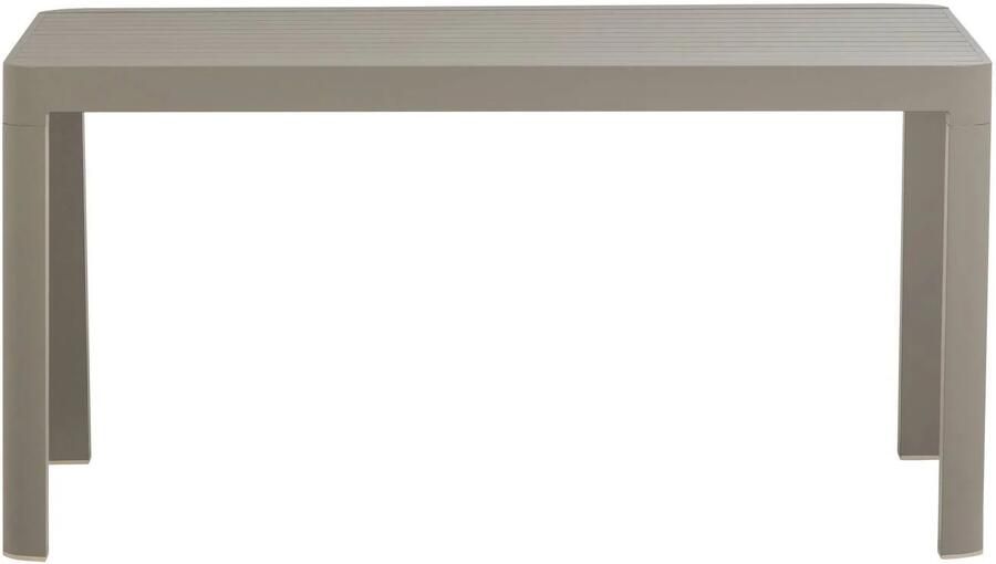 WOOOD Ovara Tuintafel Uitschuifbaar Aluminium Zand 76x150x150 - Foto 3