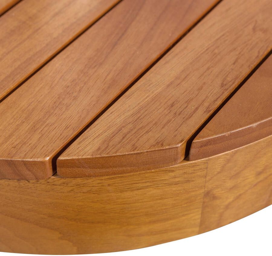 WOOOD Parasolvoet Monica Eucalyptushout 49cm Naturel - Foto 2