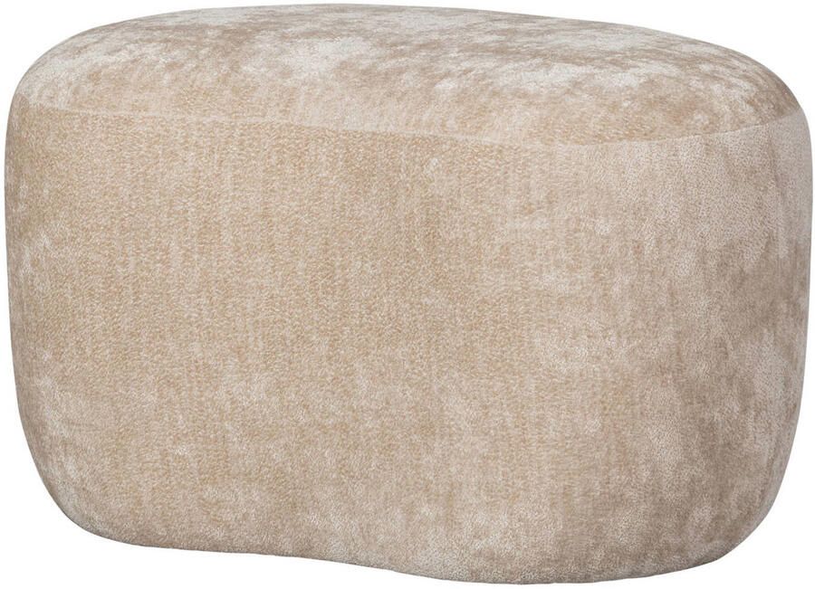 BePureHome WOOOD Popular Poef Polyester Naturel 46x73x49 - Foto 2