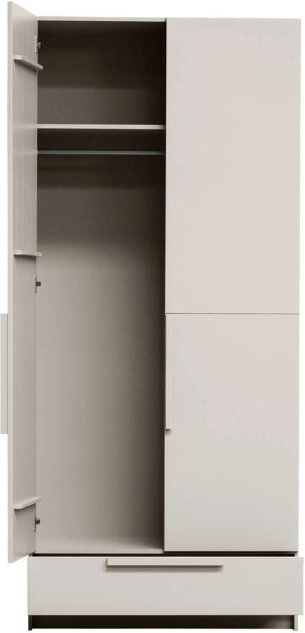 WOOOD Pure 2-deurs Hang Legkast Splitdeur Grenen Dust 215x95x60 - Foto 2