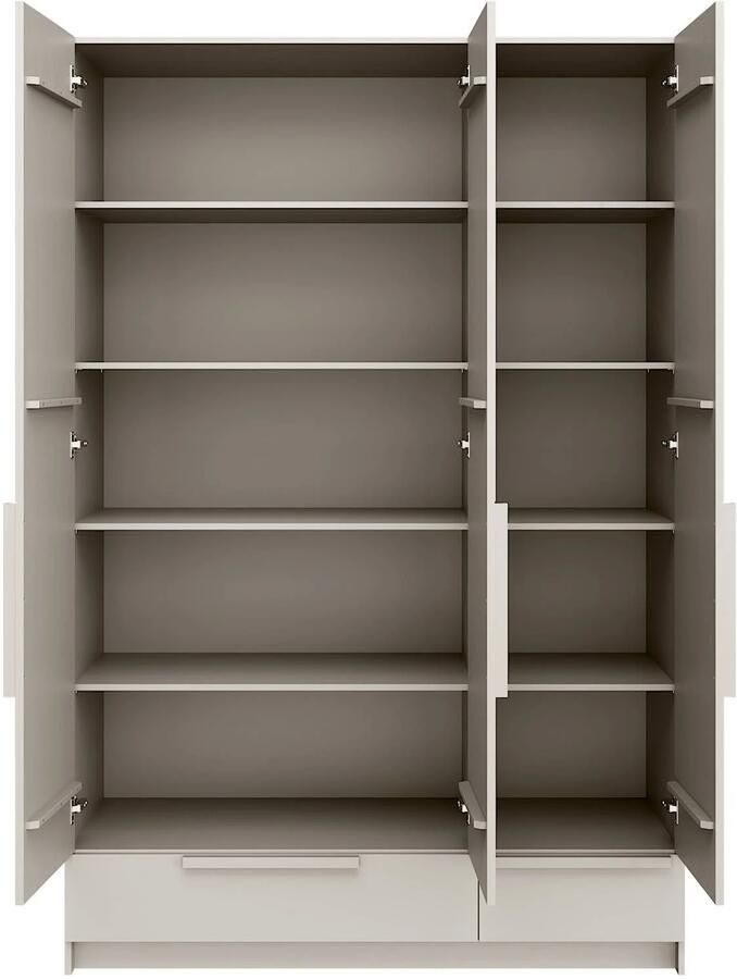 WOOOD Pure Legplankenset tbv Gardarobekast MDF Dust 76x53x92 - Foto 2
