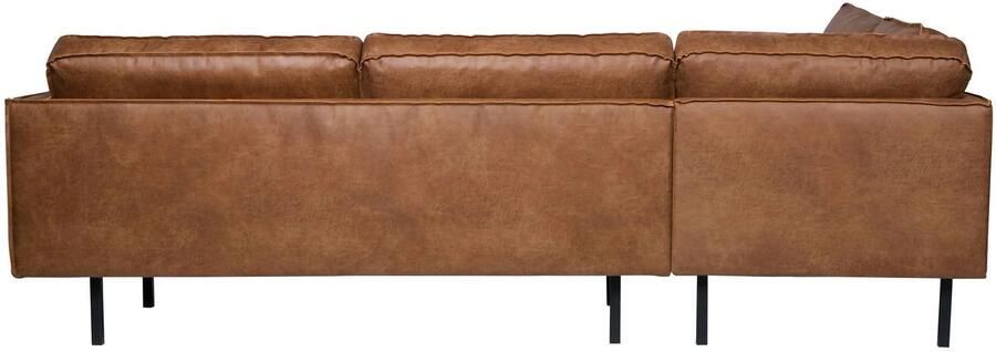 BePureHome Rodeo Hoekbank Links Recycle Leer Cognac 85x266x86 - Foto 2
