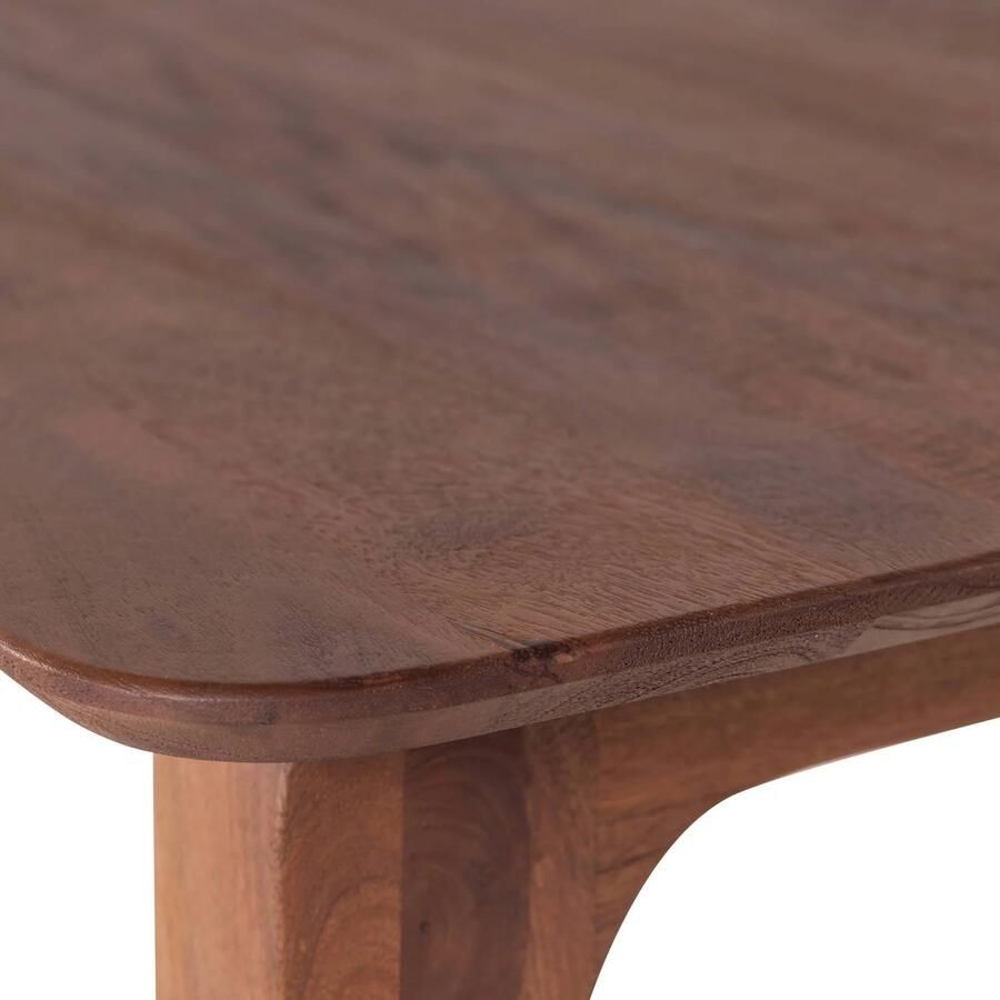 WOOOD Rubo Eettafel 180x95 cm Mangohout Bruin 77x180x95 - Foto 2