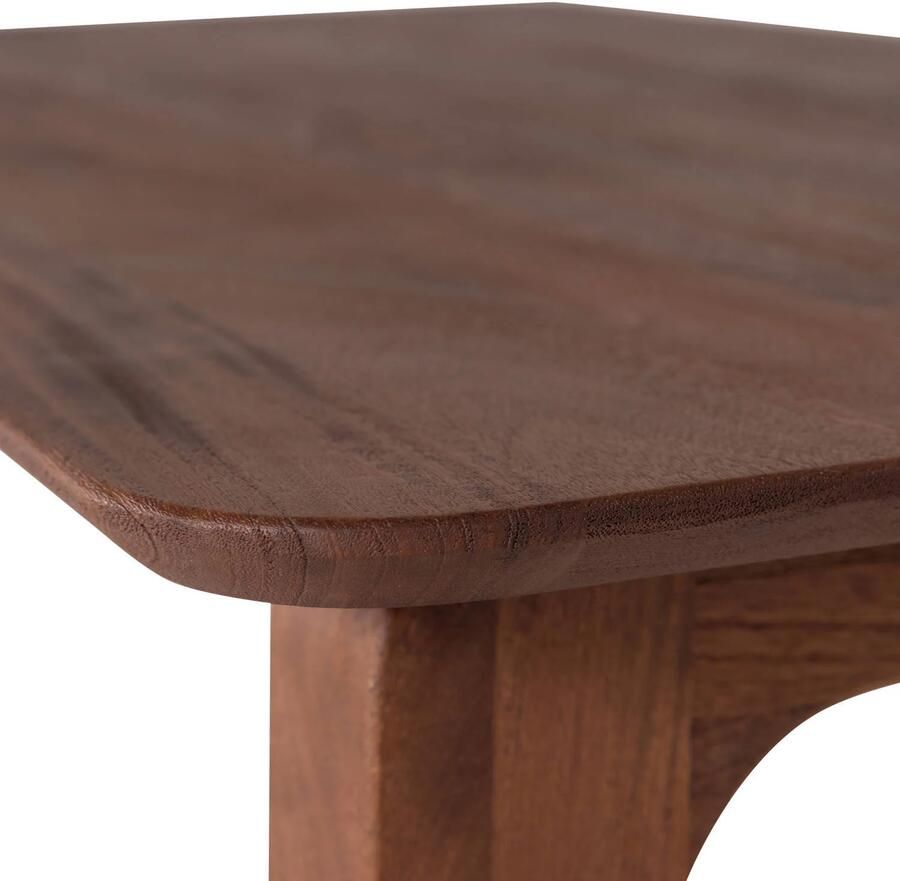 WOOOD Rubo Eettafel 220x95 cm Mangohout Bruin 77x220x95 - Foto 3