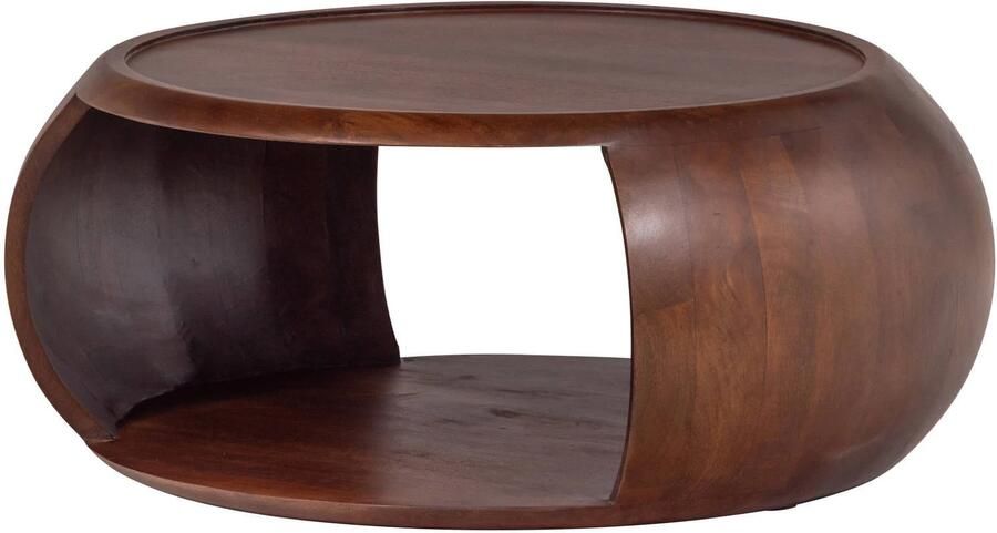 WOOOD Cole Salontafel Mangohout Bruin 36x72x72 cm
