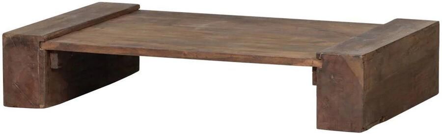 WOOOD Salontafel Cuno heldere lijnen van mangohout h 30 cm x b 70 cm