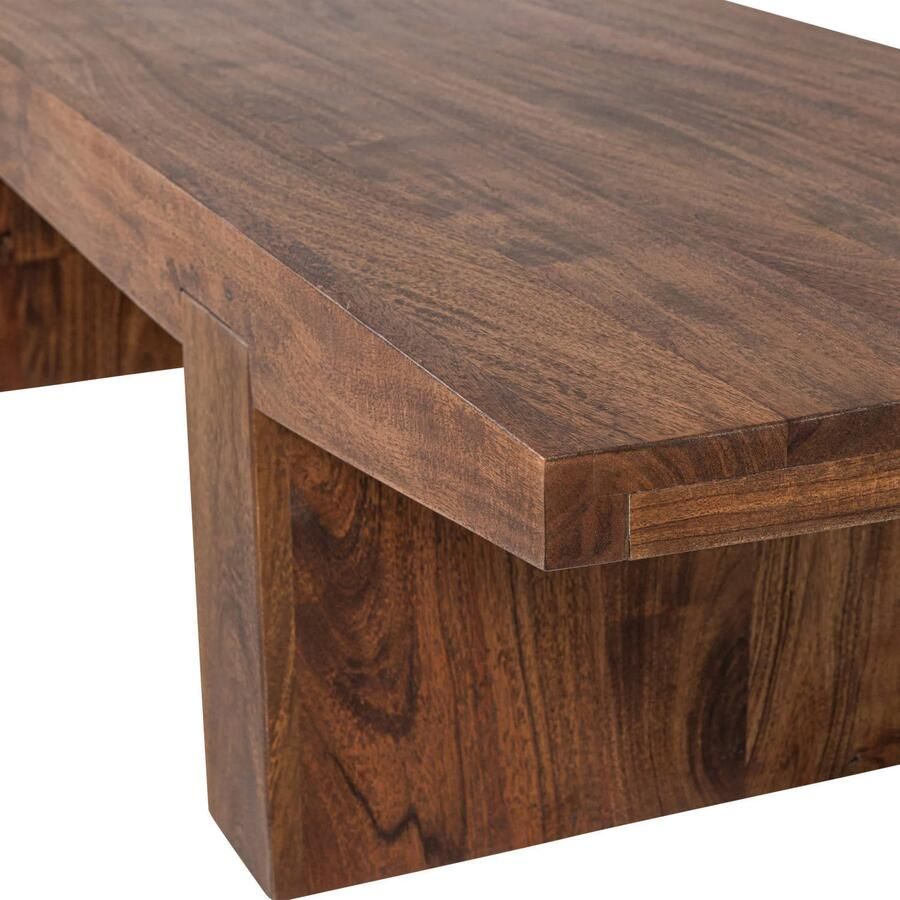 WOOOD Eron Salontafel Acaciahout Bruin 32x152x48 - Foto 3