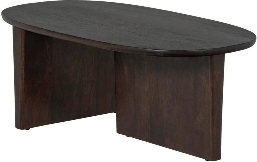 WOOOD Seam Salontafel Mangohout Bruin Walnoot 40x110x60