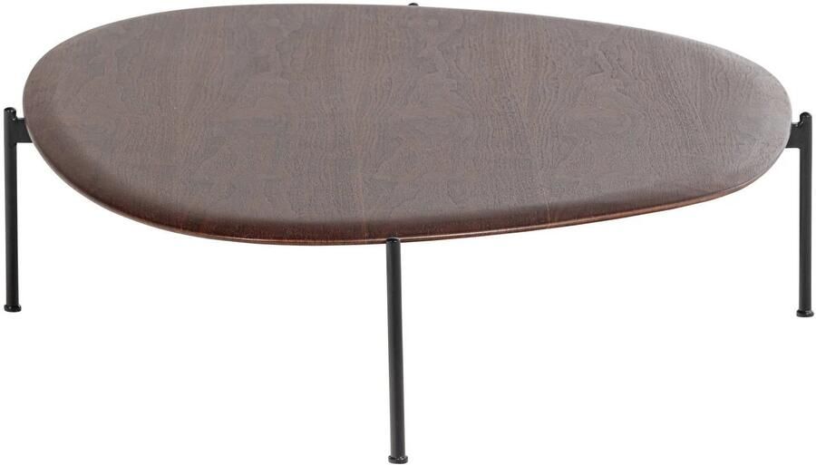WOOOD Kota Salontafel MDF Fineer Bruin 26x121x97 cm - Foto 4