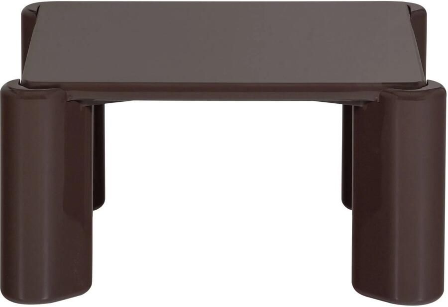 WOOOD Tiven Salontafel Hout Hoogglans Donkerbruin 42x80x80 - Foto 3