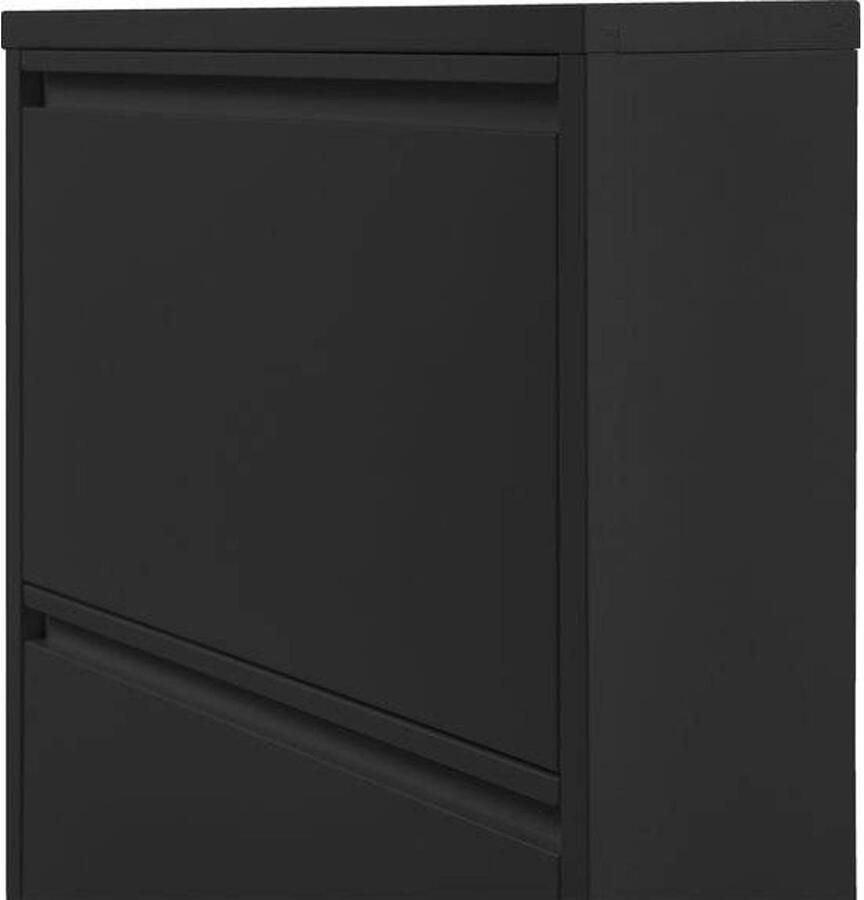 WOOOD Schoenenkast Sandburg met drie vakken breedte 66 cm