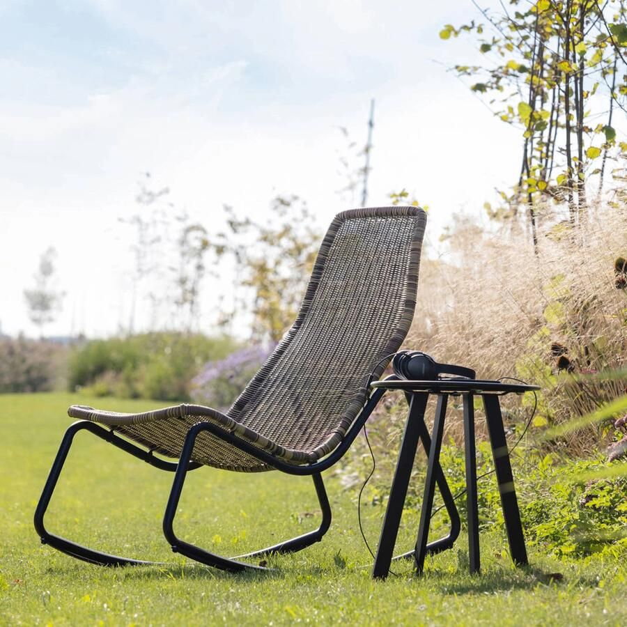 WOOOD Tuinstoel TOMS geschikt voor binnen- en buitenruimtes h 97 cm x b 51 cm (1 stuk) - Foto 2