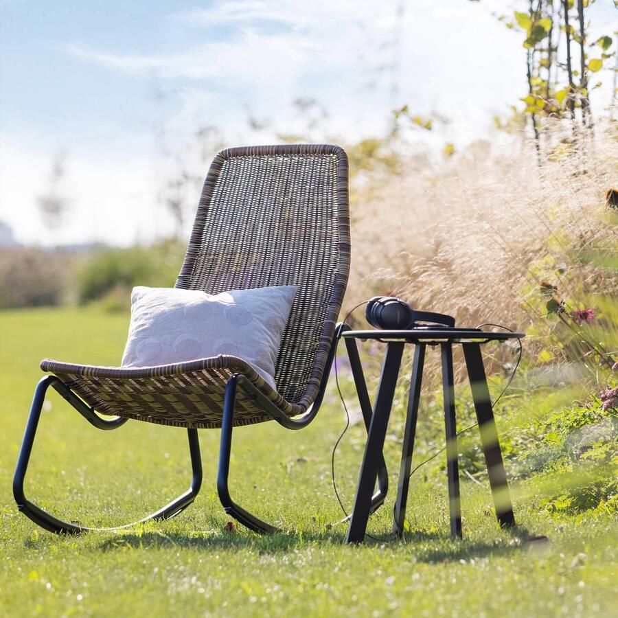 WOOOD Tuinstoel TOMS geschikt voor binnen- en buitenruimtes h 97 cm x b 51 cm (1 stuk) - Foto 3