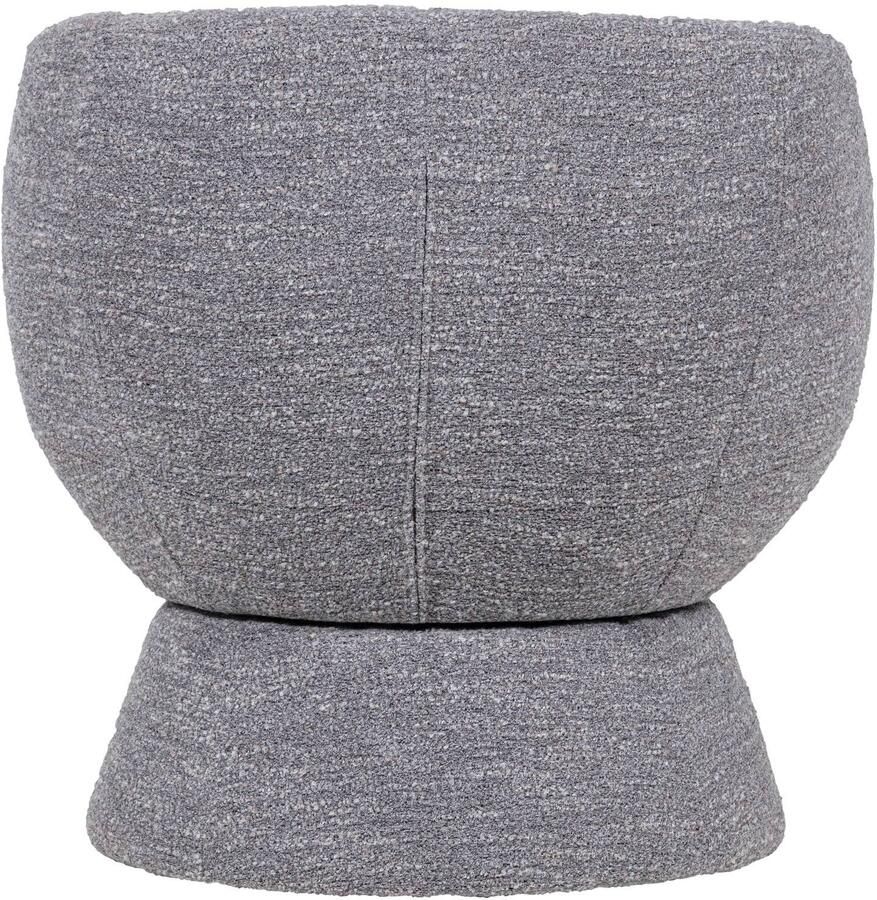 WOOOD Shuffle Draaifauteuil Melange Stof Grijs 72x73x71cm - Foto 2