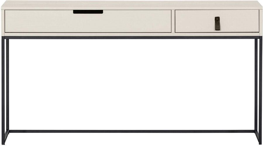 WOOOD Silas Bureau Sidetable Met Twee Handige Lades Grenenhout Dust 74x140x40 cm - Foto 9