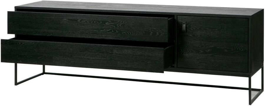 WOOOD Exclusive Silas Tv Meubel Essen Blacknight 60x180x44 - Foto 5