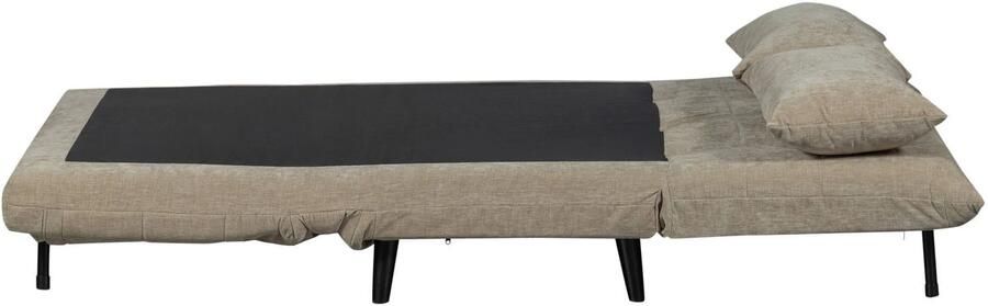 WOOOD Xem Slaapbank 1-Persoons Chenille stof Naturel Beige 80x122x92 cm - Foto 3
