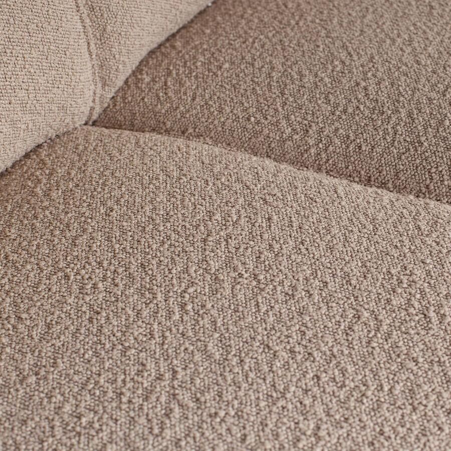 BePureHome Statement Hoekbank Rechts Boucle Beige 77x274x210 - Foto 2