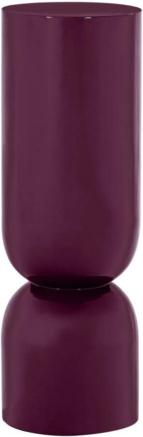 WOOOD Toval Pot Hoog Metaal Hoogglans Honinggeel 95x32x32