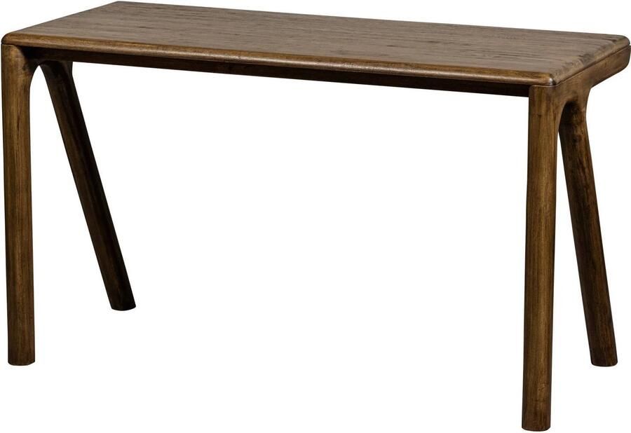 WOOOD Tug Bureau Opvallend Potendesign Mangohout Walnoot Bruin 78x130x60 cm - Foto 3
