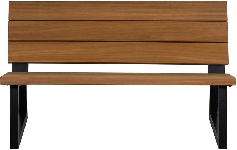 WOOOD Banco Outdoor Bank Hout Metaal Naturel 78x132x82