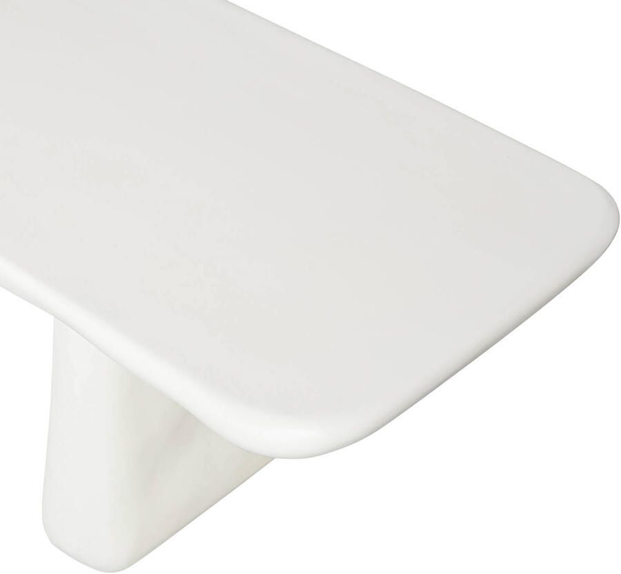 BASICLABEL Eetbankje Loggia Polymeer Naturel 45x240x40 - Foto 2