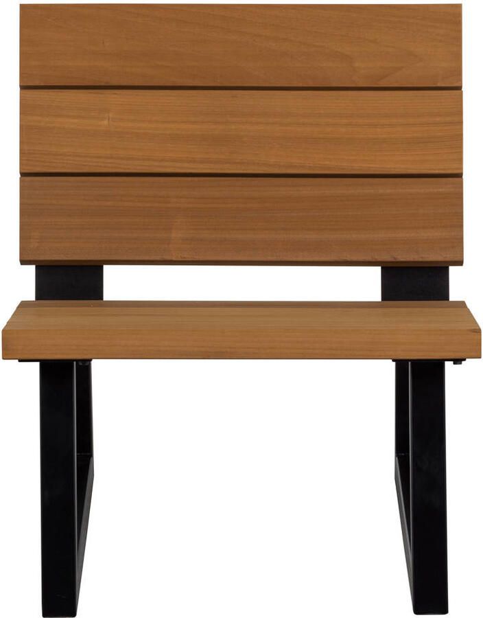 WOOOD Banco Outdoor Fauteuil Hout Metaal Nature 78x68x82 - Foto 2