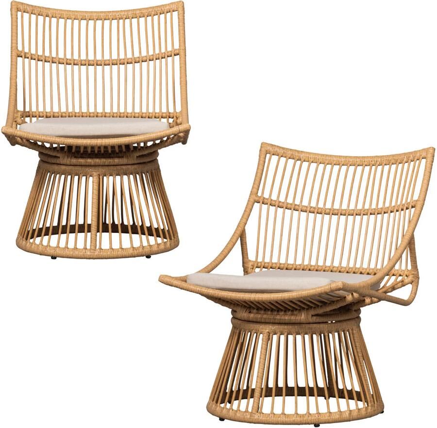 WOOOD tuinstoel Alatna wicker